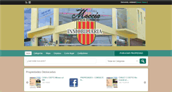 Desktop Screenshot of fumadoinmobiliaria.com.ar